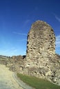 Rochester Castle ruins in England Royalty Free Stock Photo