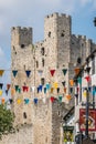 Rochester castle towers