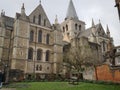 Rochester Kent cathedral UK castle history Royalty Free Stock Photo