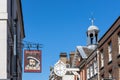 The old Corn Exchange clock in Rochester on March 24, 2019 Royalty Free Stock Photo