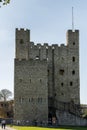 View of the Castle in Rochester on March 24, 2019. Four unidentified people