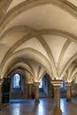 View of the crypt in the Cathedral at Rochester on March 24, 2019 Royalty Free Stock Photo