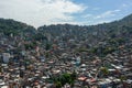 Rocinha in Sao Conrado Brazil Royalty Free Stock Photo