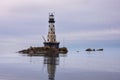 Rock of Ages Lighthouse On Lake Superior Royalty Free Stock Photo