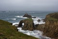 Rock Arch of Enys Dodnan Royalty Free Stock Photo