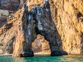 Rock-arch in the sea