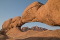 Rock Arch at Spitzkoppe, Erongo, Namibia, Africa Royalty Free Stock Photo
