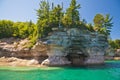 Rock arches and sea caves Royalty Free Stock Photo