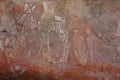 Rock art at Ubirr, kakadu national park, australia