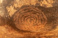 Rock art at Uluru Royalty Free Stock Photo