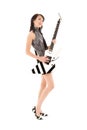 Rock babe Royalty Free Stock Photo