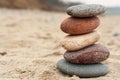 Rock balance,inukshuk Royalty Free Stock Photo