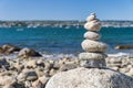 Rock balancing Royalty Free Stock Photo