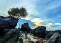 The Rock Bangka Island Indonesia Royalty Free Stock Photo