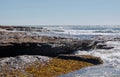 Rock and Beach Reef Royalty Free Stock Photo