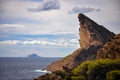 Rock of the Beak of the Eagle above the Sea at La Ciotat