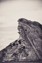 Rock of the Beak of the Eagle above the Sea at La Ciotat