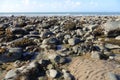 Rock boulders on Welsh beach