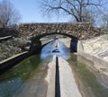 The Symmetry and Converging Lines of a Rock Bridge