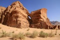 A Rock Bridge in the Desert