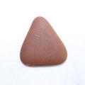 Rock, Brown, triangle shape, White background