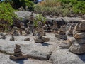 Rock cairns