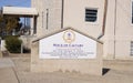 Rock of Calvary Church Sign Memphis, TN Royalty Free Stock Photo