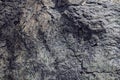 Eroded rocks of volcanic origin in La Gomera