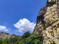 The rock canyon in Cherven , Bulgaria Royalty Free Stock Photo