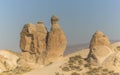 Rock in Cappadocia, camel Royalty Free Stock Photo