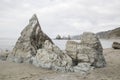 Rock on Carro Beach; Galicia