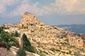 Rock carved houses in Pigeon Valley, Cappadocia