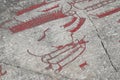 Rock carvings Royalty Free Stock Photo