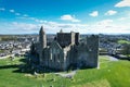 Rock of Cashel, also known as Cashel of the Kings and St. Patricks Rock, is a historic site located at Cashel, County Tipperary, I Royalty Free Stock Photo