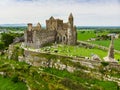 The Rock of Cashel, also known as Cashel of the Kings and St. Patrick`s Rock, a historic site located at Cashel, County Tipperary Royalty Free Stock Photo
