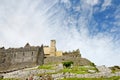 The Rock of Cashel, also known as Cashel of the Kings and St. Patricks Rock, a historic site located at Cashel, County Tipperary Royalty Free Stock Photo