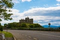 Rock of Cashel in Ireland viewed from the nearby road