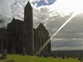 Celtic architecture of Rock of Cashel, Ireland.