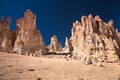 Rock cathedrals in Salar de Tara, Chile