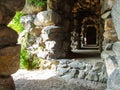 Rock cave under Schwerin Palace in northern Germany.