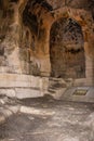 Rock church St. Peter of Monterrone. Matera. Basilicata. Apulia or Puglia. Italy Royalty Free Stock Photo