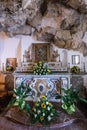 Rock church in Taormina Royalty Free Stock Photo