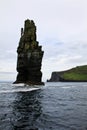 Rock of cliffs of Moher, Ireland Royalty Free Stock Photo