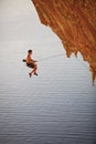 Rock climber Royalty Free Stock Photo