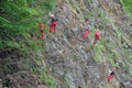 Rock climbers