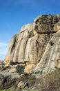 Rock climbers climbing El Indio