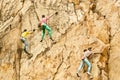 Rock climbing Royalty Free Stock Photo