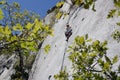 rock climbing Royalty Free Stock Photo