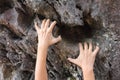 Rock Climbing Royalty Free Stock Photo