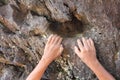 Rock Climbing Royalty Free Stock Photo